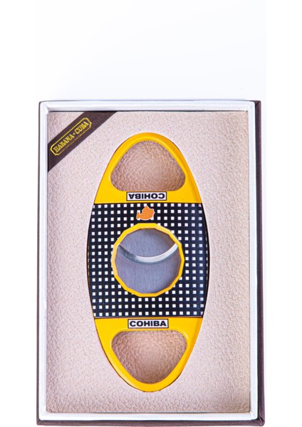 Sarı-Siyah Metal Puro Makası Kesici