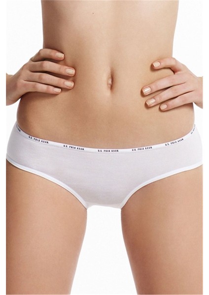 U.s Polo Assn. 67002 Kadın 5 Li Yüksek Bel Slip-Siyah&ten&beyaz&fuşya&lacivert fiyatları