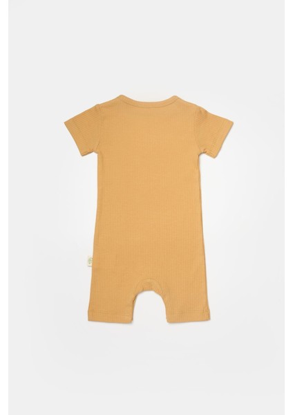 Baby Cosy Organic BabyCosy Organic Wear Bebek 2'li Kısa Kollu Tulum, %50 Bambu - %50 Organik Pamuk, Bebek ve Yenidoğan Serisi - CSYB9037 fırsatları