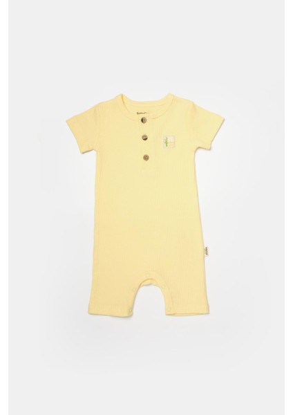 Baby Cosy Organic BabyCosy Organic Wear Bebek 2'li Kısa Kollu Tulum, %50 Bambu - %50 Organik Pamuk, Bebek ve Yenidoğan Serisi - CSYB9037 indirimleri