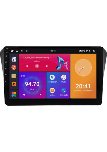 Nissan Micra (2018-2020) Android 14 Multimedya 2GB Ram 32GB Hafıza Carplay CRV-4791XP