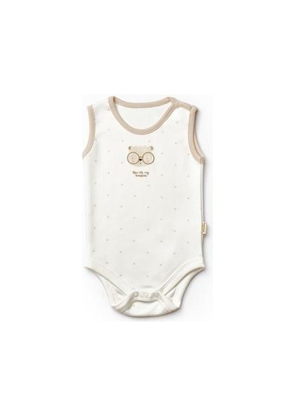 Baby Cosy Organic BabyCosy Organic Wear Bebek 2li Askılı Badi %100 Organik Pamuk, Bebek ve Yenidoğan Serisi - CSY8100 modelleri