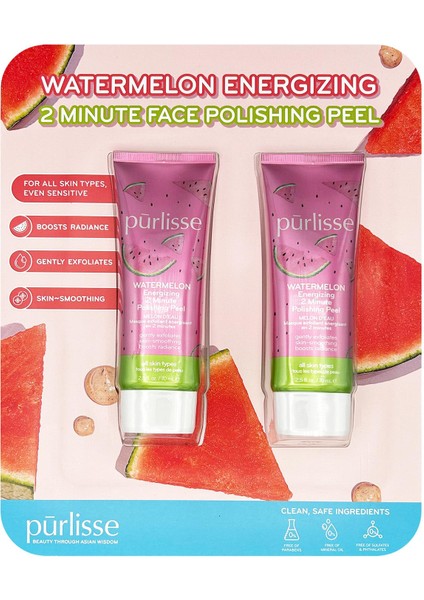 Watermelon Yüz Peelingi İkili Set 2x70ml fiyatları