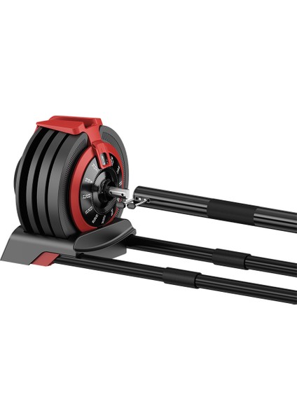 Mekanik Ayarlı 24kg Dambıl, Kettlebell, Barfiks Seti (3ü1 Arada)