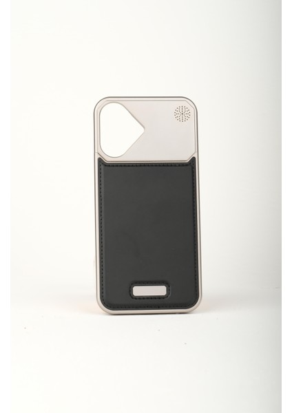 Therock iPhone 16 Siyah Magsafe Özellikli Alüminyum Alaşımlı Hakiki Deri,kokulu Metal Kızaklı Telefon Kılıfı fiyatları