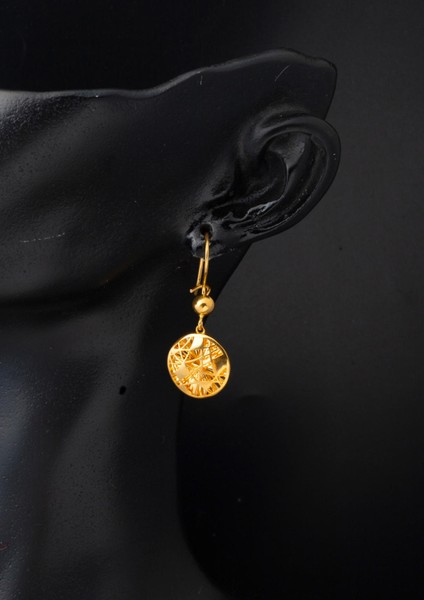 Işıltılı Tasarım Kolye Küpeli Altın Set indirimleri