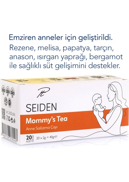 Emziren Anne Süt Arttırıcı Çayı | Sallama, Demleme 7 Farklı Doğal Içerikli Çay 20'li indirimleri