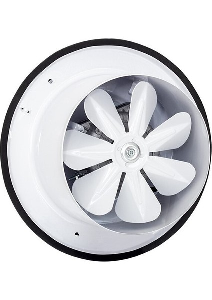 Bahçıvan 20 cm BB 200 35 watt 780 m3/h 1550 DD 220/230 volt Monofaze Aksiyel Baca Aspiratörü Fanı