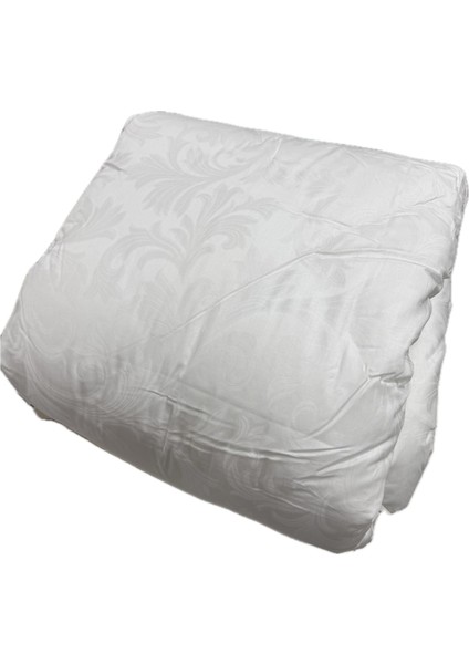 Pamuk Saten Çift Kişilik Yorgan Çift Taraflı Payava V1 Düz Desenli Kapitoneli Beyaz modelleri