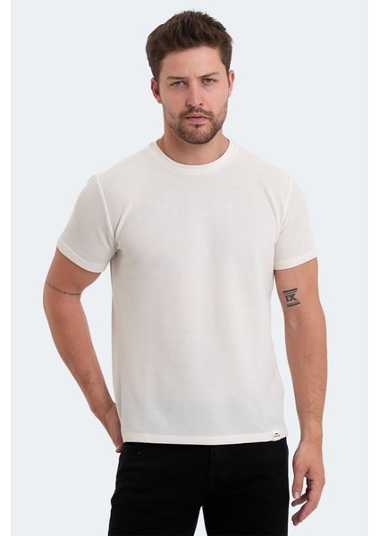 Velvel Erkek Tişört Beyaz ST14TE097-000