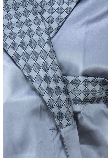 Erkek Şık Klasik Model Röpteşambır Premium Poplin Kumaş Salerno Model Cepli Rob Beli Kuşaklı modelleri