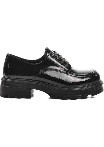 7451 Z Siyah Rugan Kadın Günlük Ayakkabı modelleri