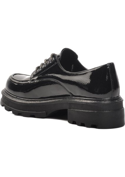 7451 Z Siyah Rugan Kadın Günlük Ayakkabı fırsatları