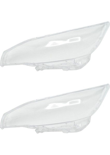 2x Araba Sol Far Kabuk Lamba Gölge Şeffaf Lens Kapağı Far Kapağı Dilek 2009-2015 Için (Yurt Dışından)