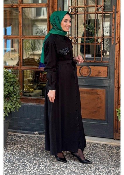 Nurcan Çetin Tunik 25216 Siyah