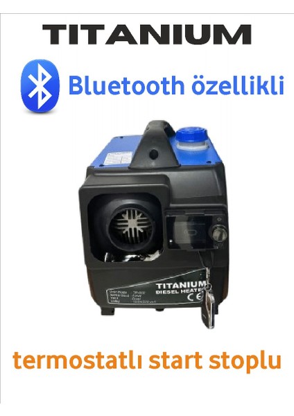 Çanta Tipi Webasto Dizel Isıtıcı Taşınabilir Bluetooth,lu 12/24/220 Volt modelleri