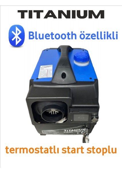 Çanta Tipi Webasto Dizel Isıtıcı Taşınabilir Bluetooth,lu 12/24/220 Volt