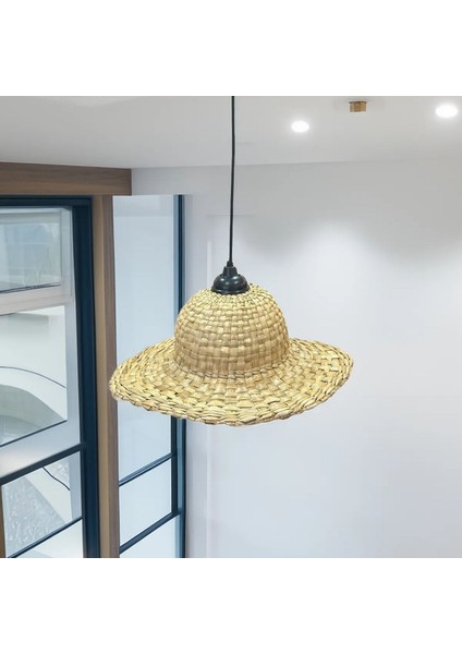 Özel Üretim Doğal El Yapımı Hasır Avize modelleri