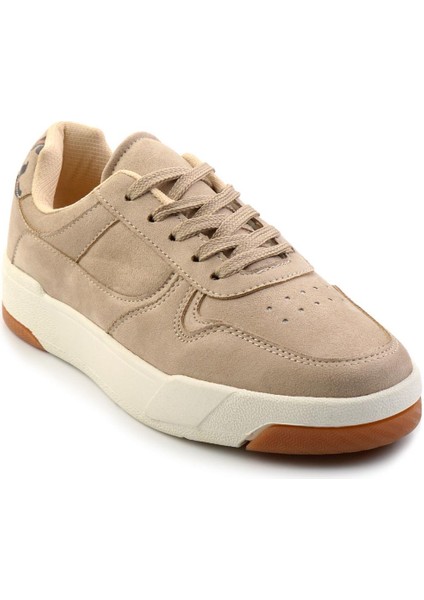 Bej Süet Kadın Sneaker K01591514002 fiyatları