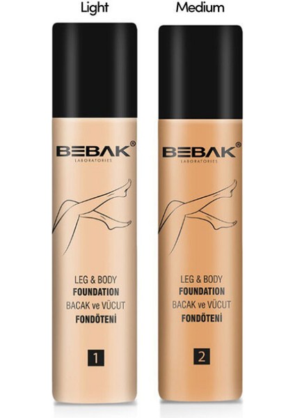 Bacak Fondöteni Light 75ml (1 Adet)