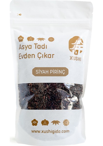XUSHI GIDA Siyah Pirinç (Black Rice) - 1KG