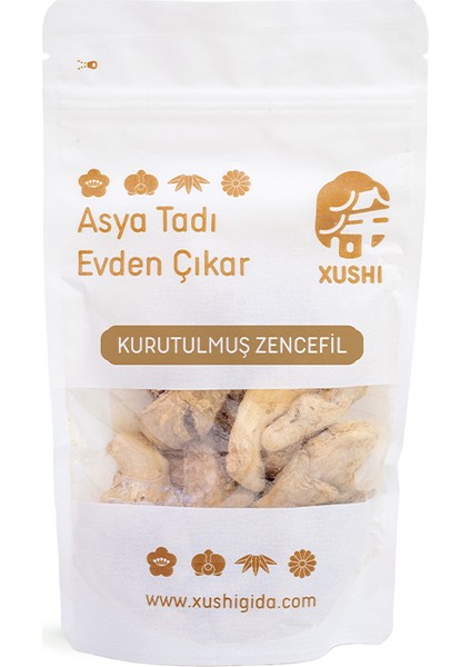 XUSHI GIDA Kurutulmuş Zencefil (Dried Ginger) - 200G