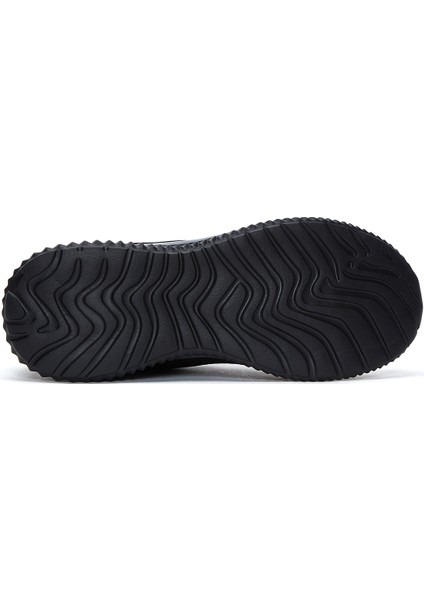 Zero Erkek Siyah Bağcıklı Kalın Tabanlı Sneaker 25SFD69166F