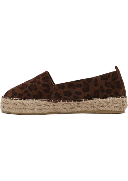 Kadın Leopar Espadril 25SFD207110