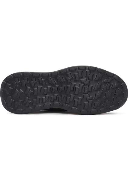Erkek Siyah Bağcıklı Kumaş Sneaker 25SFD69386F