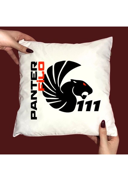 111 Panter Filo Dekoratif Yastık