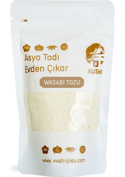 XUSHI GIDA Wasabi Tozu (Wasabi Powder) - 100G