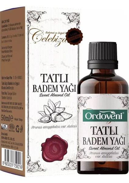 Tatlı Badem Yağı 20 ml