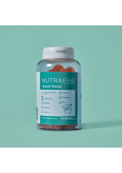 Good Mood Gummy, Duygu Durumu Destekleyici, 5-Htp & Rodiola Içerikli Vitamin Gummies modelleri