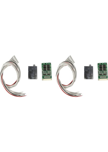 2x Lityum Pil Dengeli Bms 13S 48V 15A 20A 30A 18650 Paket E-Bisiklet/güç Bankası Güneş Enerjisi Için Pcb Pcm Şarj (15A) (Yurt Dışından)