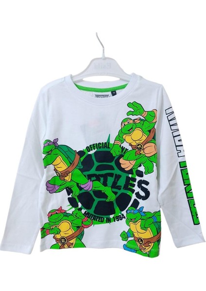Turtles Uzun Kollu Çocuk Tişört