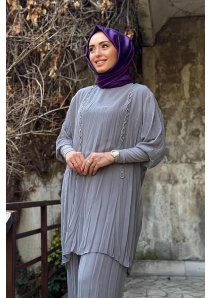Pantolonlu Takım S-5912 Gri modelleri