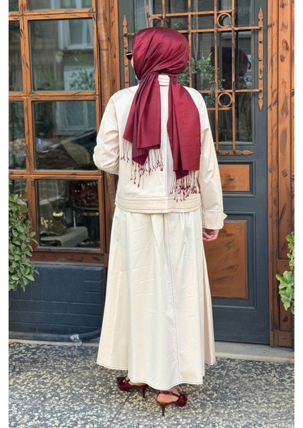 Amara Etekli Takım HLY125Y101.005 Krem fırsatları