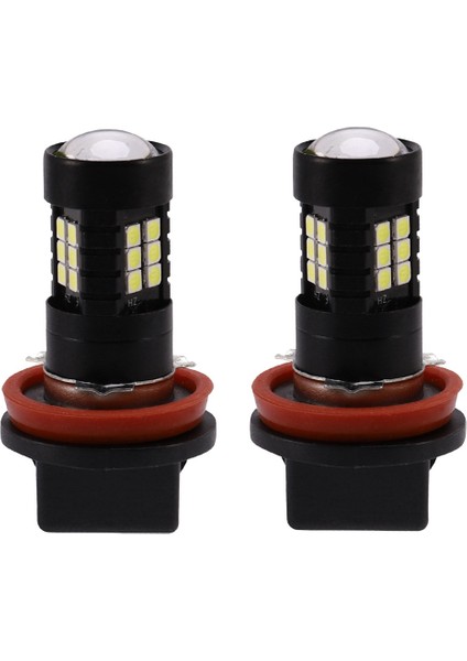 4x Canbus H8 3030 21SMD LED Drl Gündüz Çalışan Sis Ampulleri Süper (Yurt Dışından)