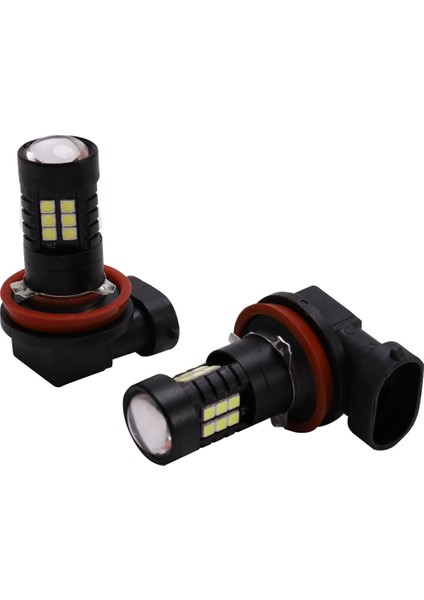 4x Canbus H8 3030 21SMD LED Drl Gündüz Çalışan Sis Ampulleri Süper (Yurt Dışından)