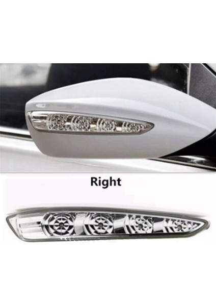 3x Araba Dış Dikiz Aynası LED Dönüş Sinyali Işık Lambası Lh Rh I45 2009-2014 87613-3S000 87623-3S000 (Yurt Dışından)