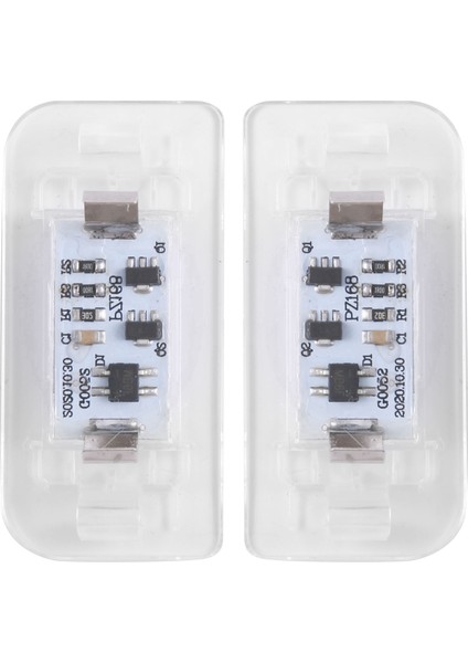 4x Araba Kuyruk Işığı Aşağıdakiler Için Uygundur - W242 W246 B- LED Plaka Işığı A2468201566 PZ168 (Yurt Dışından)
