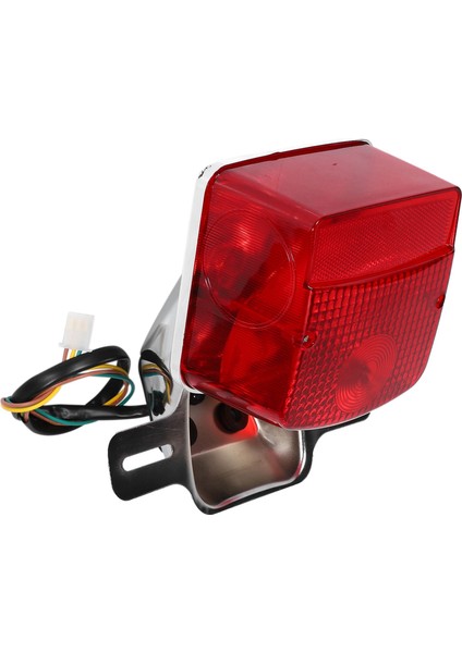 Motosiklet LED Fren Kuyruk Işık Dönüş Sinyal Işığı GN125 125CC GN125H HJ125-8 (Yurt Dışından)