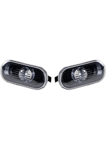 2 Adet Araba Yan Işaretleyici Dönüş Sinyali Uyarı Işığı Siyah Lamba Kapağı Mk4 Golf, B5/b5.5, (Yurt Dışından)