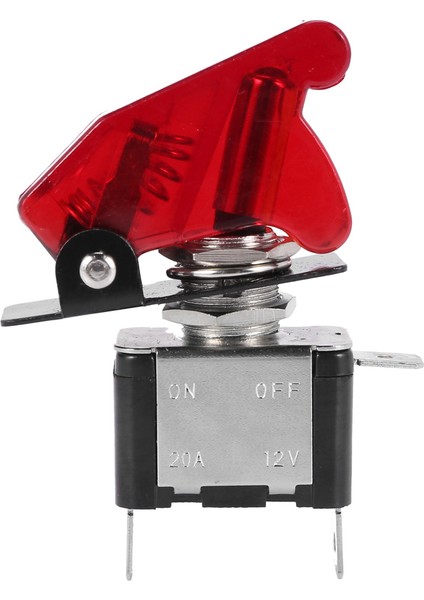6x 12V 20A Araba Kamyon Kapağı LED Işık Spst Geçiş Rocker Anahtarı Kontrolü Açık/kapalı 2pins (Yurt Dışından)