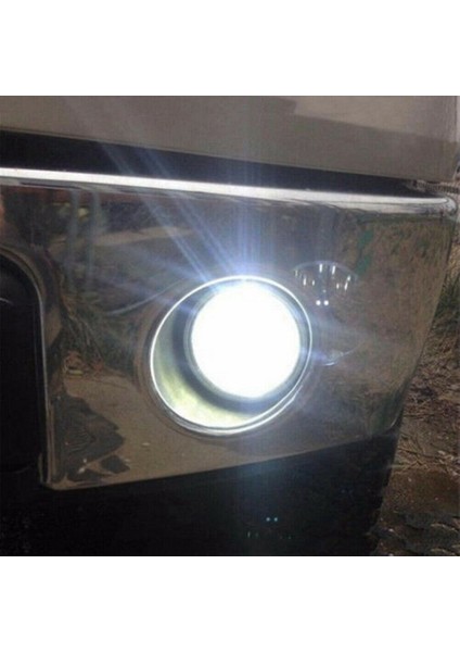 4x H3 Süper Parlak -Led Far Kiti 100W 10000LM Sis Drl Ampuller 6000K Beyaz (Yurt Dışından)