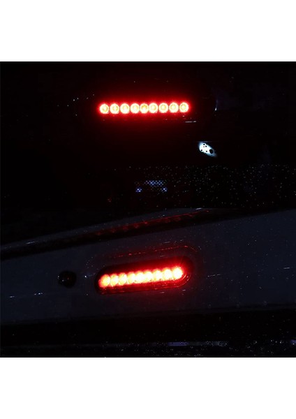 2x Araba LED Fren Işık Lambası Jimny JB64 JB74 2019-2021 Arka Kuyruk Işık Merkezi Yüksek Seviye Üçüncü Işık (Yurt Dışından)