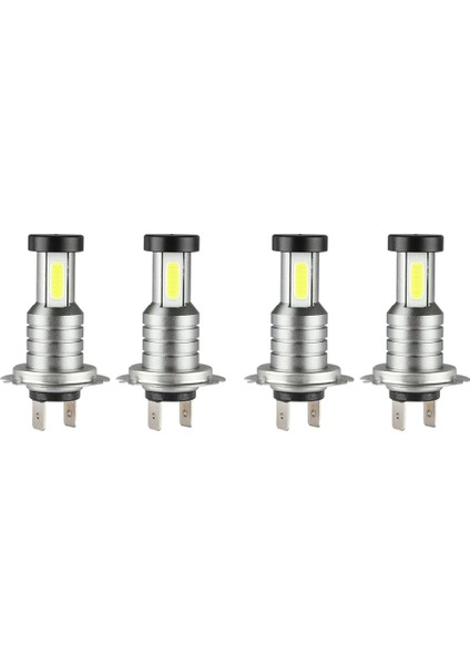 4x H7 LED Far Ampul Kiti Yüksek Düşük Huzmeli 100W 30000LM Süper Parlak 6000K Beyaz (Yurt Dışından)