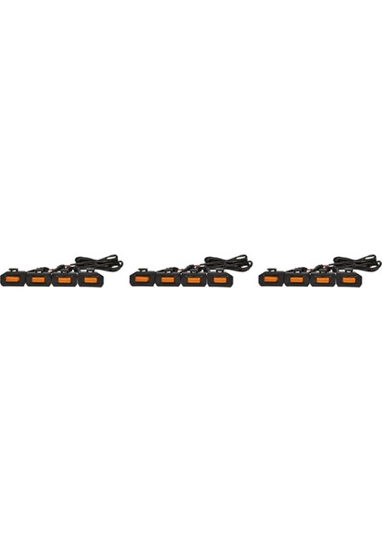 Off Road Sport 2020 2021 Dış Izgara Lambaları Için 12PCS LED Ön Izgara Işıkları, (Yurt Dışından)