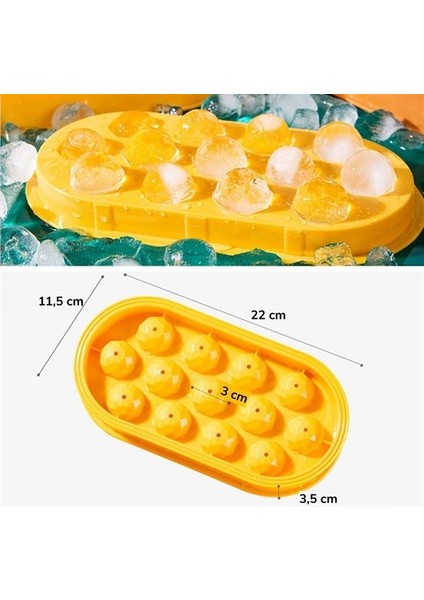 13 Bölmeli Kristal Buz Yapma Kalıbı (4172)