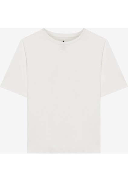 W Lounge Regular Crew Neck T-Shirt Unisex Off White Tshirt S2510327-102